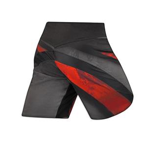 Quick Dry <b>Knee</b> Length Nonwoven Solid MMA Shorts Custom <b>Patches</b> Heat-Transfer Printed Breathable Customizable - Product Image 4
