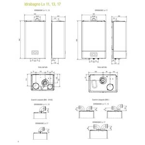 Scaldabagno a Gas Beretta Idrabagno LX 13 a Camera Sigillata, Basse Emissioni NOx, ErP, GPL 20143036 - Product Image 3