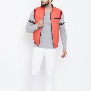 2025 vente en ligne personnalisé fait en usine sans manches gilet bouffant pas cher prix léger course sans manches bulle gilet - Product Image 5