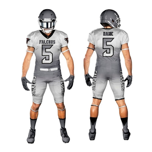 Uniformes de football américain pour hommes, avec sublimation personnalisée, brodée par l'équipe, hauts avec des tissus haut de gamme, vêtements de sport - Product Image 1