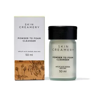 Most Popular 50ml Powder To Foam Cleanser With Salicylic Acid Perfect Deep Cleanse and Gently Exfoliates The Skins