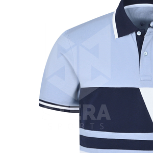 เสื้อยืดโปโลผู้ชายผ้าฝ้าย100% ปักลายแขนสั้นระบายอากาศได้ดีดีไซน์เป็นเอกลักษณ์ - Product Image 5