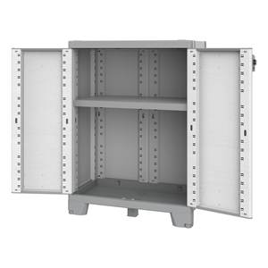 Armario Portátil de Plástico SEQUOIA CAB 680 con 2 Puertas Abatibles (70cm) Kit de Muebles para Terry SEQUOIA CAB 680 - Product Image 2