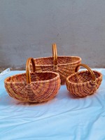Meilleure vente-panier en rotin avec poignée panier cadeau, panier de pique-nique pour mariage en gros artisanat du Vietnam