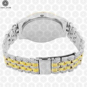 Reloj de Cristal de Lujo para Mujer Charm Jewells, Analógico de Cuarzo, Correa de Acero Inoxidable, Esfera Redonda, Estilo Joyería de Moda - Product Image 3