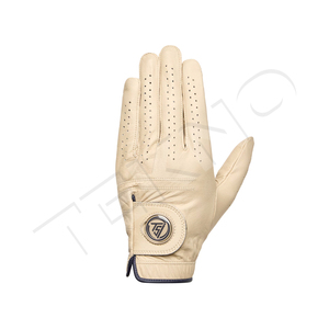Guantes de golf de cuero Cabretta de mano izquierda más vendidos Premium logotipo personalizado guantes de golf de calidad con estilo - Product Image 2