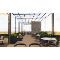 Projet de mobilier de bureau moderne : équipement complet, fabricant turc, projets d'entreprise, rendu d'intérieur, métal
