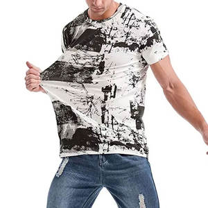 Camiseta Sublimada para Hombre, Ajuste Holgado, Precio al por Mayor, Nueva Llegada, 100% Algodón, Secado Rápido - Product Image 2