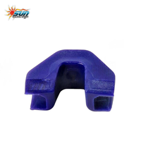 SUN Racing PCX160 Polea Deslizante CVT de Nylon Azul para Scooter y Motocicleta, Piezas de Afinación de Transmisión (3 PIEZAS/SET) Modelo de Reequipamiento/Actualización
