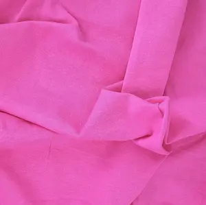 高品质定制彩色素色透气100% 棉t恤运动衫6.2盎司GSM 180克针织单衣面料