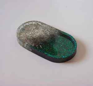 ถาดเสิร์ฟพร้อมถาดทำจากเรซินที่ทันสมัยทำด้วยมือและอุปกรณ์ตกแต่งโต๊ะอาหารตกแต่งโต๊ะในห้องครัวอาหารมื้อกลางวันมื้อค่ำแบบใช้แล้ว - Product Image 5