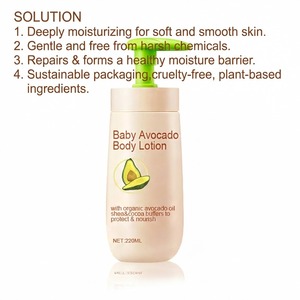 Set per la Cura della Pelle del Bambino 100% Naturale con Estratto di Avocado: Olio, Bagnoschiuma, <span class=keywords><strong>Shampoo</strong></span>, Crema - Product Image 4