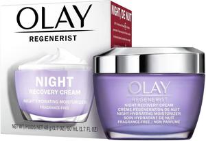 Olay Skin Care Regenerist Night Recovery Anti-Aging Cream Facial <b>Moisturizer</b> <b>Fragrance</b> <b>Free</b> 1.7 fl oz - Product Image 4