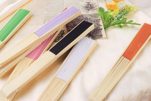 VayuBreeze-Abanico de bambú tradicional de madera, pulido natural artesanal para uso en interiores y exteriores, marcado CE y respetuoso con el medio ambiente - Product Image 4