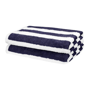 Serviette de bain d'hôtel imprimée à séchage rapide en coton de luxe de qualité supérieure avec logo personnalisé, options de taille et de couleur Service OEM - Product Image 1