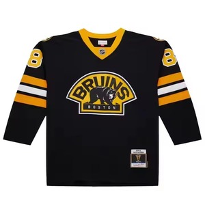 Vente en gros Maillot de hockey sur glace vierge surdimensionné Numéro de logo personnalisé Équipement de hockey multiple Combinaison de glace Maillot de hockey à manches longues - Product Image 4