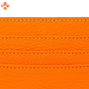 Logo personnalisé Slim Smart porte-cartes en cuir véritable avec pochette de carte de crédit pratique de haute quantité minimale de commande - Product Image 5