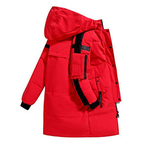 Winter Active <b>Coat</b> <b>Long</b> Puffer Jacket for <b>Men</b> Hoodie Outerwear Snow & Windproof Puffer Jacket - Product Image 2