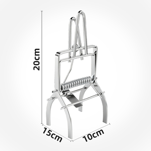 Trampa para Topos Metálica Galvanizada Tipo Tijera, Venta Directa de Fábrica, Dispositivo Duradero para el Control de Topos en Granjas y Jardines - Product Image 5