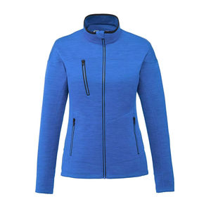 Vente en gros Veste softshell personnalisée de haute qualité pour femmes pour l'extérieur, imperméable avec technique de tricot imprimée avec logo imprimé - Product Image 2