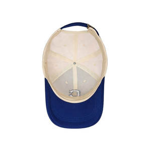 Casquette de baseball en jersey à 5 panneaux avec logo personnalisé en gros, casquette de sport en coton vierge avec tissu en tissu éponge imperméable, chapeau de couleur unie - Product Image 4