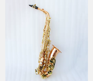 Saxophone alto professionnel en Mi bémol, saxophone alto laqué transparent - Product Image 1