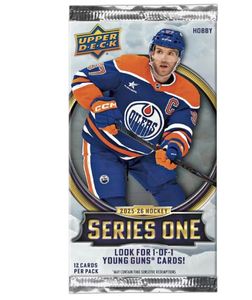Nouveauté : Pack de collection de hockey Upper Deck Série 1 2025-26 disponible pour les acheteurs en gros, en stock - Product Image 4