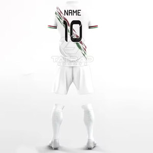 Diseña tu Propio Logotipo, Uniformes de Fútbol para Equipos, Kits de Uniformes de Fútbol de Manga Corta, Impresión por Sublimación, Transpirables, Ligeros, de Secado Rápido, 100% - Product Image 2