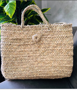 Bolso de Paja Moderno, Hecho a Mano, Tejido a Crochet, Macramé, Bolsos de Playa Directamente del Proveedor Indio - Product Image 2