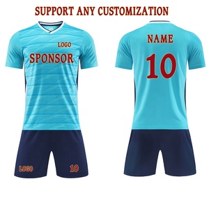 Nouveau maillot de Football d'été adulte pour hommes vêtements de football Version joueur 100% Polyester à manches courtes séchage rapide respirant - Product Image 3