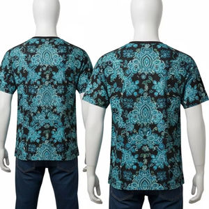 เสื้อยืดคอกลมป้องกันริ้วรอย พิมพ์ลายดิจิทัล ผ้าฝ้าย สวมใส่สบาย ปรับแต่งได้ เหมาะสำหรับใส่ในชีวิตประจำวัน ใช้สำหรับงานโปรโมชั่นและสวมใส่ลำลอง - Product Image 4