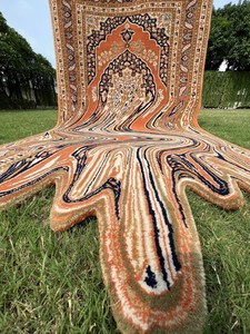 พรมขนสัตว์เปอร์เซียงานแฮนด์เมด100% พรมขนสัตว์ชั้นดีสำหรับบ้านห้องนั่งเล่นคริสต์มาสสำหรับเด็ก - Product Image 5