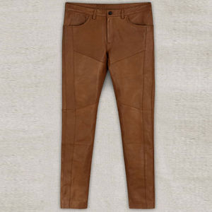 Pantalon en cuir élégant à taille haute et jambes larges, faux cuir de qualité supérieure, mode, meilleur pantalon en cuir pour homme, prix bas, séchage rapide, pantalon en cuir pour femme - Product Image 6