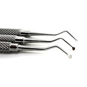 NUEVA EXCAVADORA DENTAL JUEGO DE 3 CUCHARAS RESTAURATIVAS INSTRUMENTOS PREMIUM DE DOBLE EXTREMO - Product Image 2