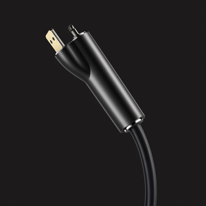 Cable Jack Angular WK-90 de 0.9M, Conector de Audio y Video Negro - Product Image 3