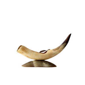 Cendrier en corne de boeuf fait main pour la saison des vacances Cendrier en corne de boeuf avec des motifs naturels uniques acceptant les personnalisations - Product Image 5