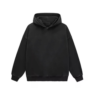 Logotipo personalizado Algodón Moda Pullover Fleece Sublimación 400 Gsm Sudaderas con capucha para hombre con sublimación personalizada - Product Image 5