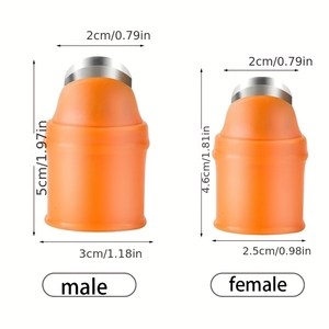 Protecteur de doigt multifonctionnel moderne en acier inoxydable pour <span class=keywords><strong>cueillir</strong></span> <span class=keywords><strong>les</strong></span> légumes, peler l'ail avec protection du pouce - Product Image 2