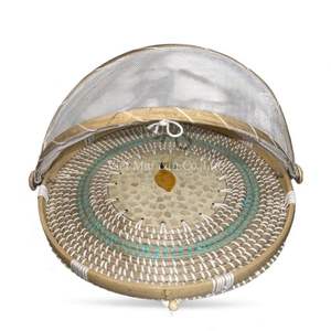 Couvre-plat classique en nacre naturelle, fait à la main, coquille naturelle pour la protection des aliments, service de table et décoration intérieure, Vietnam - Product Image 5