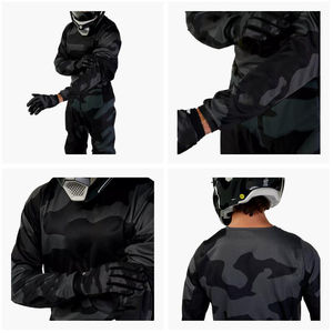 Maillot de Ciclismo MTB de Manga Larga, Cortavientos, Estampado, para Ciclismo de Montaña, Enduro, Descenso, BMX, Motocross, MX - Product Image 4