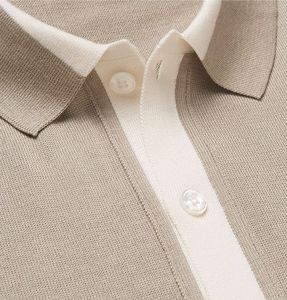 OEM personalizado impresión frontal elegante Casual de alta calidad liso manga corta Golf para camisa de secado rápido transpirable sin costuras para los hombres - Product Image 1