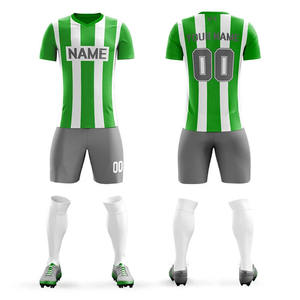 Servicio OEM de Camisetas de Fútbol Sublimadas Personalizadas para Marcas de Ropa Deportiva - Uniformes de Fútbol Cortos Estampados Unisex para Adultos de Marca Privada - Product Image 5