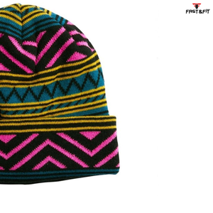 Customizable High Quality Unisex <b>Beanie</b> Hat 100% Cotton <b>Fleece</b> Breathable Waterproof 3D Embroidery Multi-Color Options Latest - Product Image 6