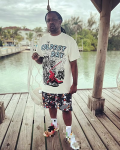 Wholesale High Quality Custom <b>Men's</b> Summer <b>Shorts</b> Breathable Mid Waist Elastic Closure Knitted High Street Style Plus Size 100% - Product Image 6