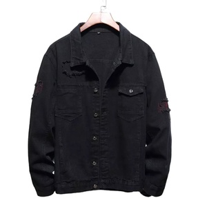 Vente en gros Veste en coton de haute qualité pour hommes Veste en jean personnalisée pour hommes - Product Image 2