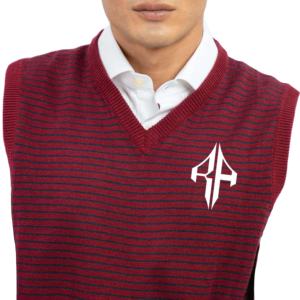 Suéter de hombre de poliéster 100% más vendido Servicio OEM de punto transpirable de alta calidad y logotipo personalizado de ATLANTIC - Product Image 6