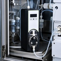 Pompe de drainage péristaltique HD pour analyseur de qualité de l'eau CEMS |   Pompe doseuse de laboratoire en aluminium + acier inoxydable Thomas SR25/YZ25