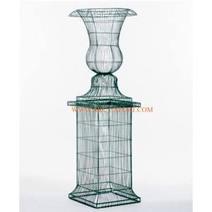 Juego de 3 centros de mesa de madera y aluminio, 3 piezas, decoración de mesa, diseño atractivo, centro de mesa de decoración de fiesta elegante chapado en oro - Product Image 5