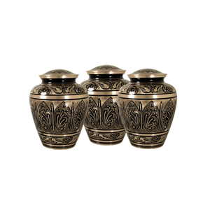 Wholesale Bulk Metal Cremation Urns for Ashes Storage Indian Manufacturer's Funeral Supplies Economically Priced <b>Memorial</b> - Product Image 4