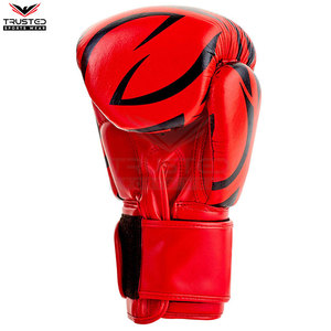 ถุงมือหนังสำหรับชกมวยถุงมือกีฬาเป็นมิตรต่อสิ่งแวดล้อมผลิตจากมืออาชีพโลโก้ที่ออกแบบได้ตามต้องการ - Product Image 3
